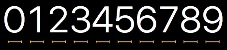 monospaced